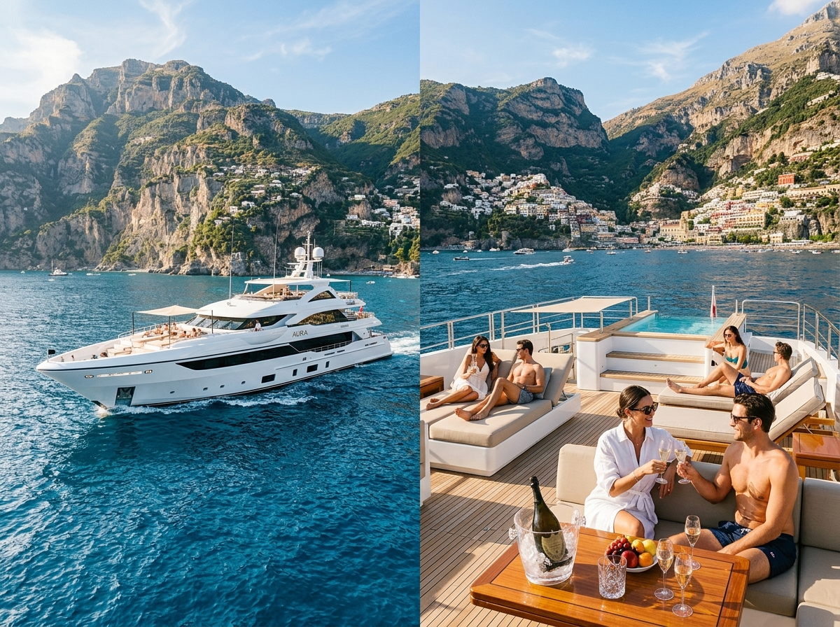 Europe Couture Private Superyacht Amalfi